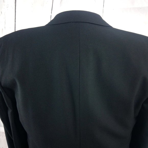 Custom Made 41R 1 Button Black Tuxedo Suit Blazer - Picture 5 of 8